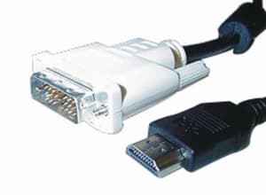 HDMI A type Plug to DVI Plug Cable